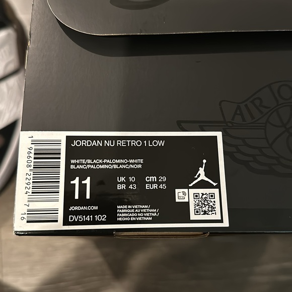 Jordan Nu Retro 1 Low - Size 11 NWT - Picture 7 of 7
